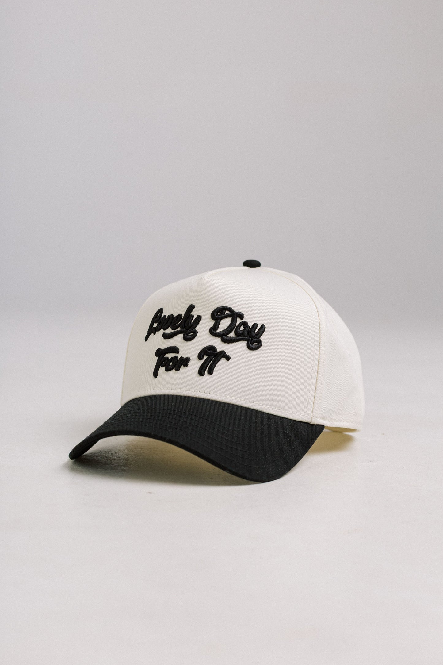 Lovely Day For It Cap - Black