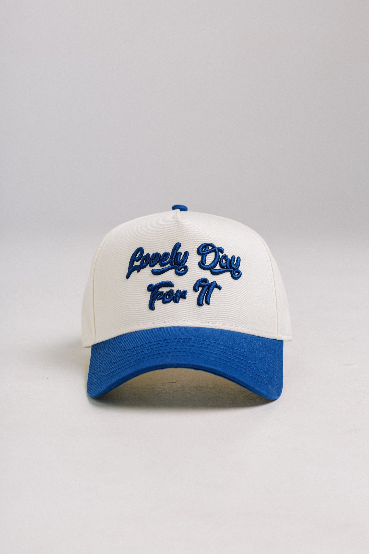 Lovely Day For It Cap - Blue