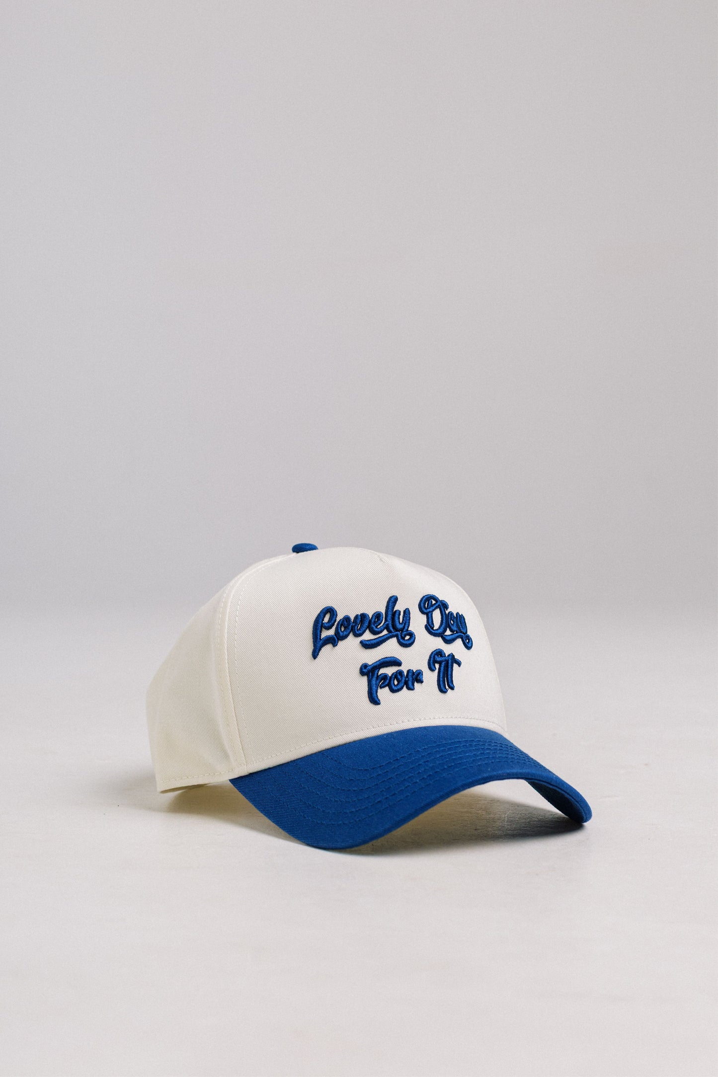 Lovely Day For It Cap - Blue