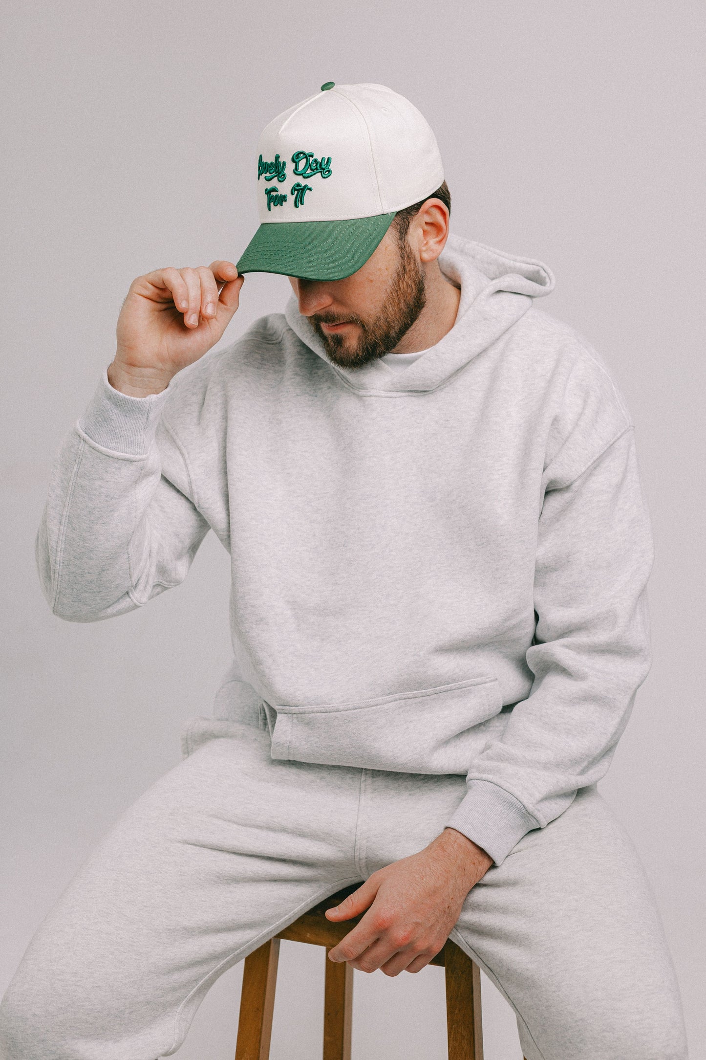 Lovely Day For It Cap - Green