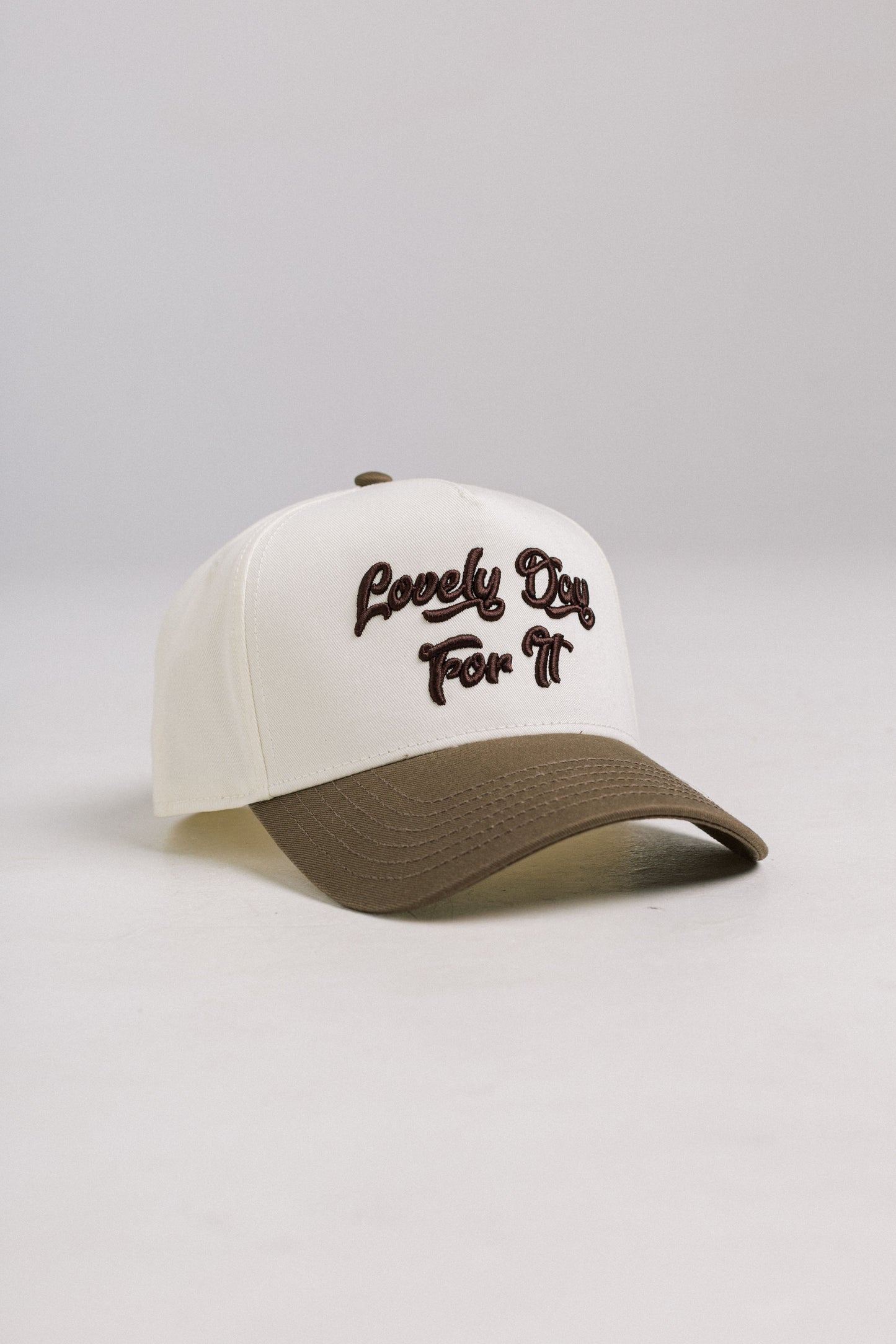 Lovely Day For It Cap - Brown