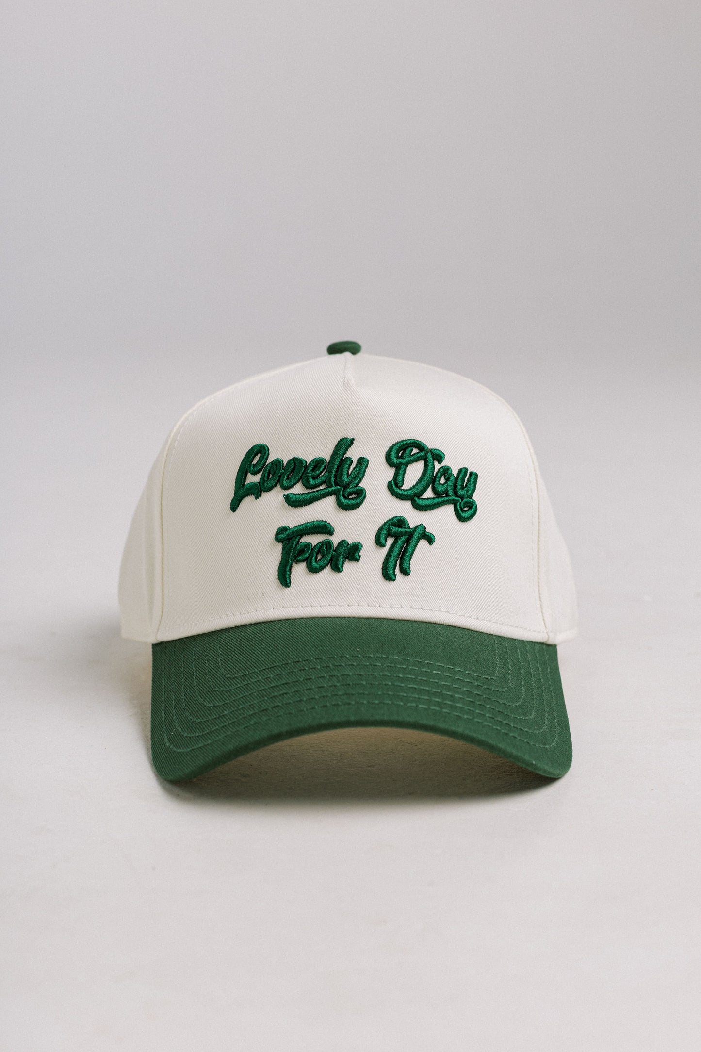 Lovely Day For It Cap - Green