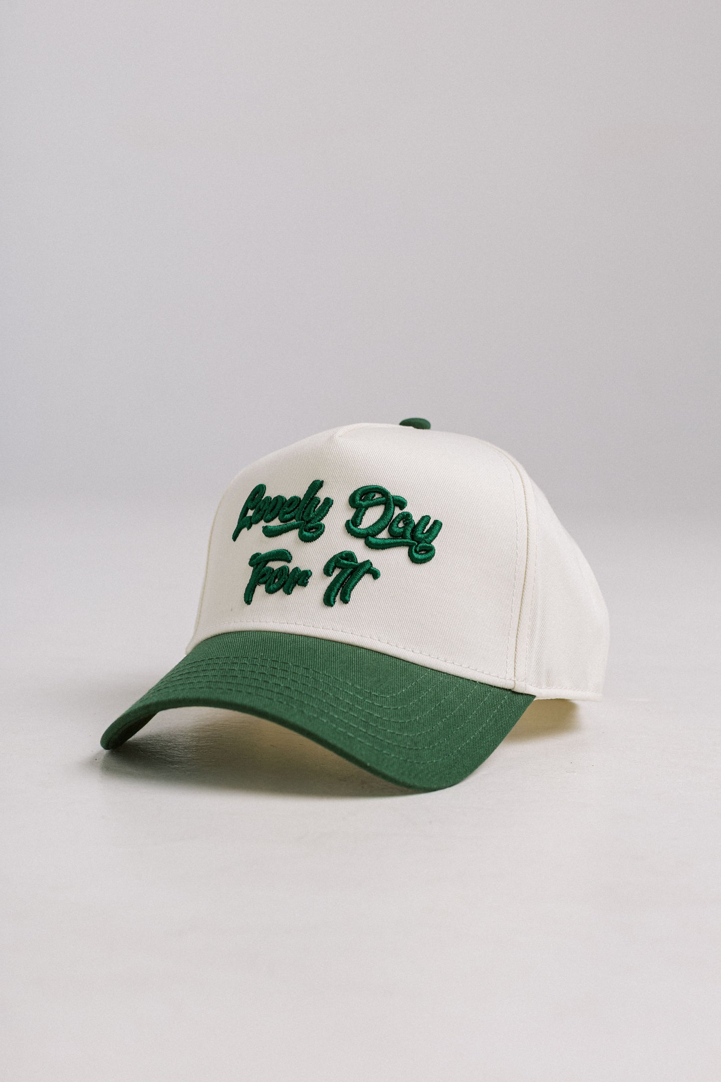 Lovely Day For It Cap - Green