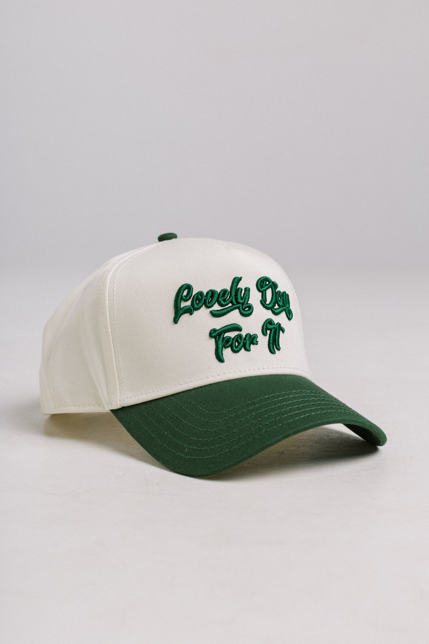 Lovely Day For It Cap - Green