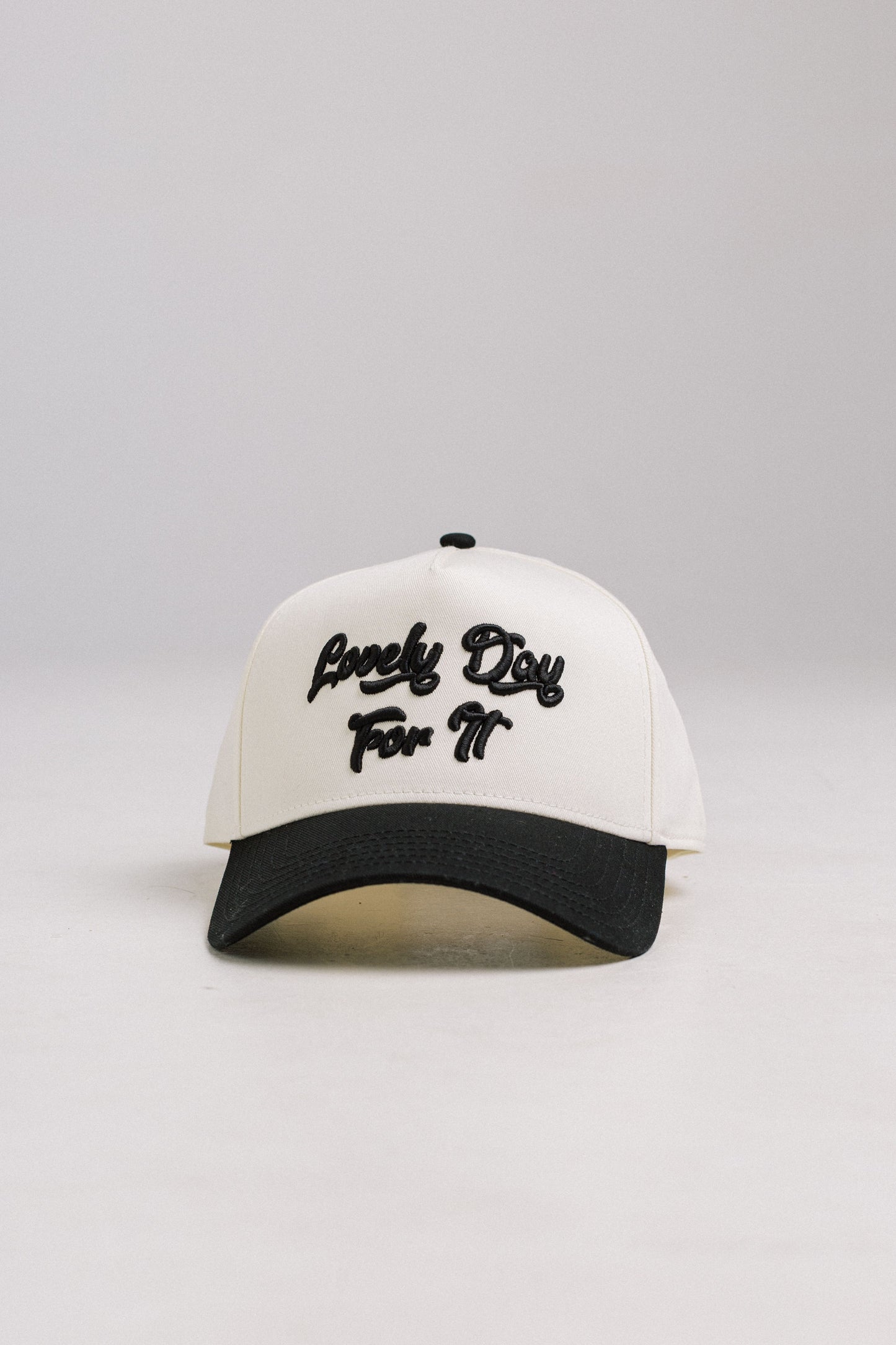 Lovely Day For It Cap - Black