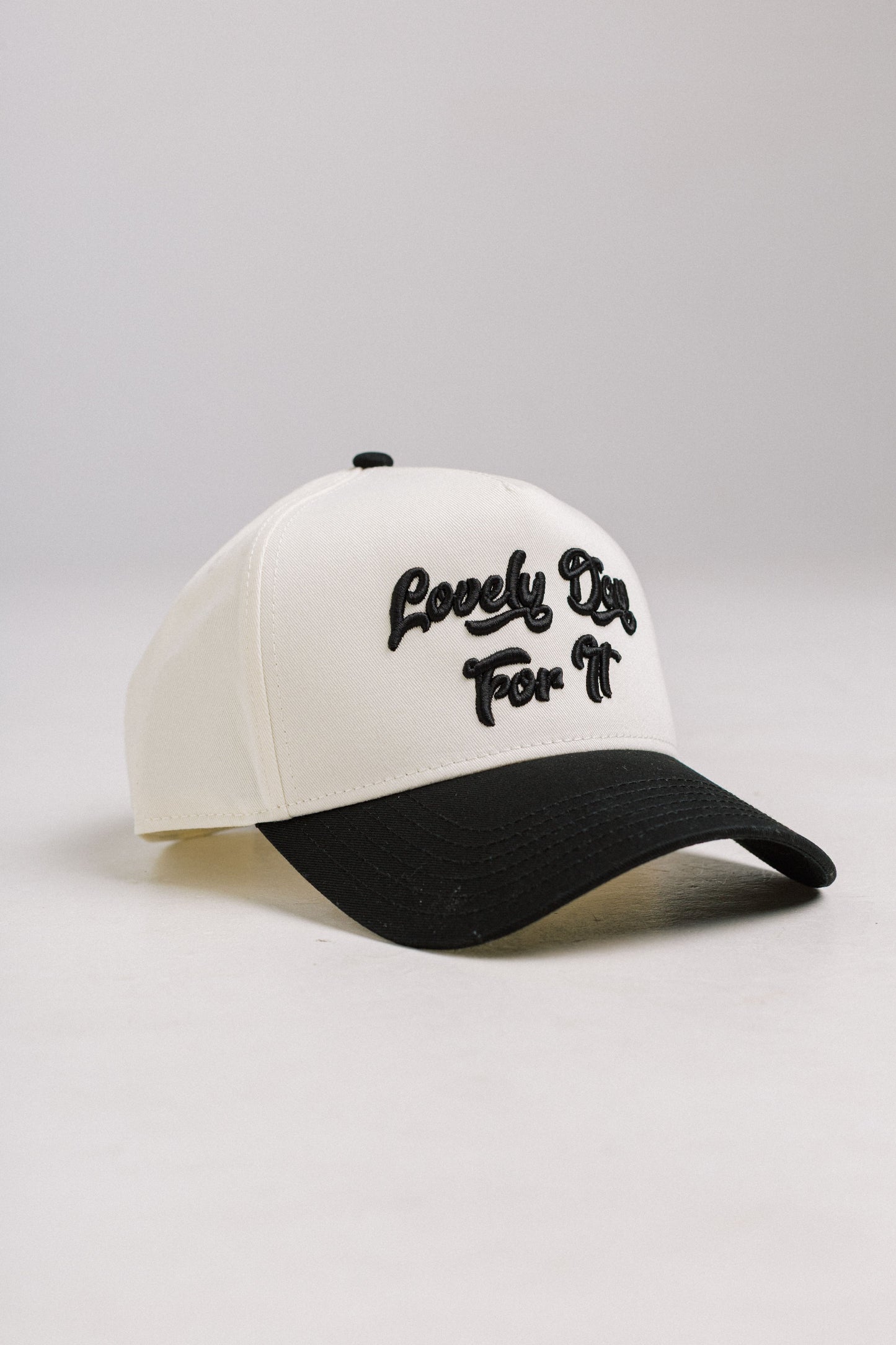 Lovely Day For It Cap - Black