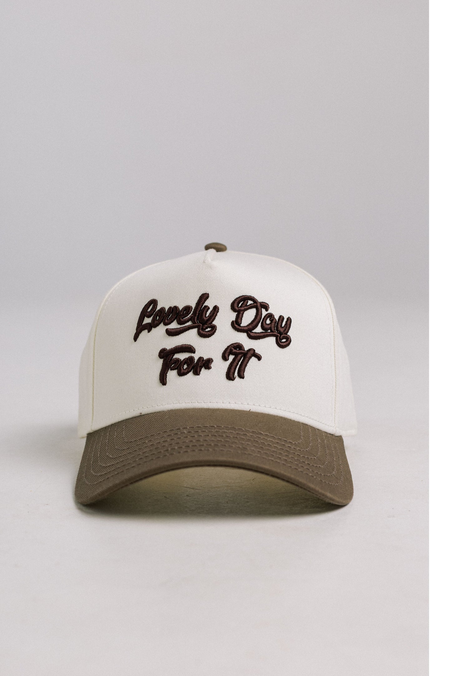 Lovely Day For It Cap - Brown